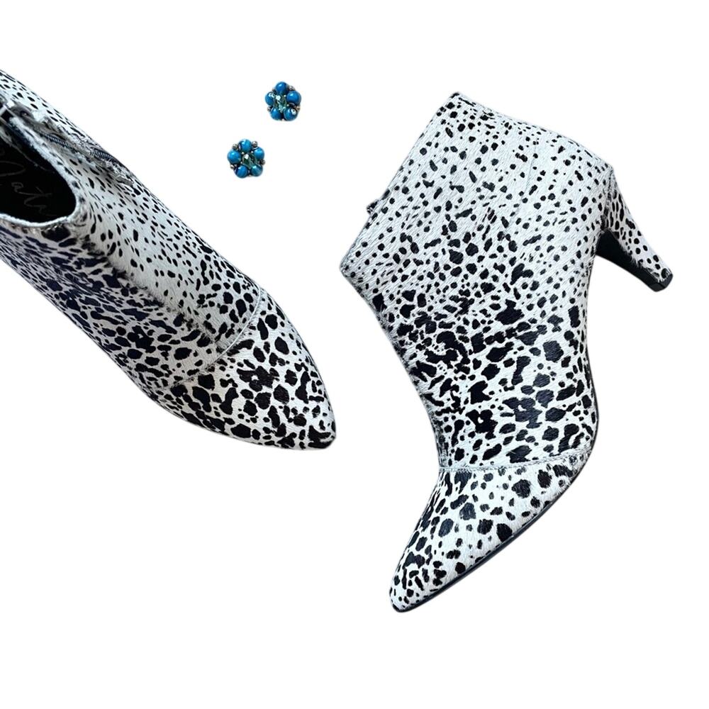 Matisse Cow Hair Heeled Booties